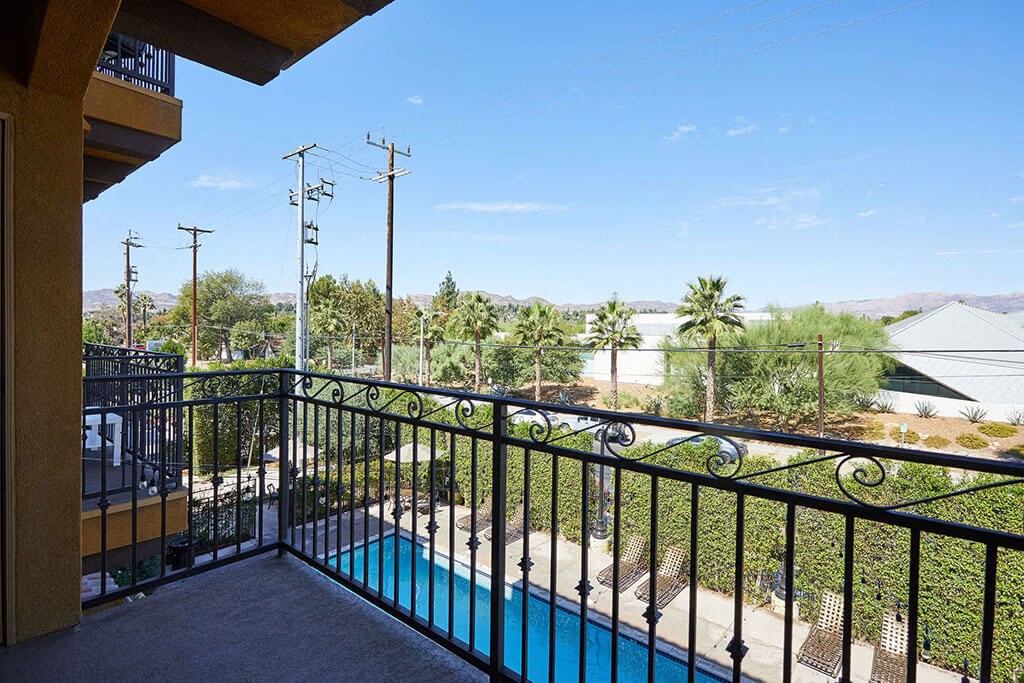 Private Apartment Balcony at The Verandas, Canoga Park, 91304