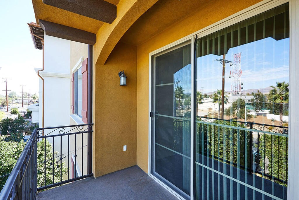 Oversized Private Patios & Balconies at The Verandas, Canoga Park, California