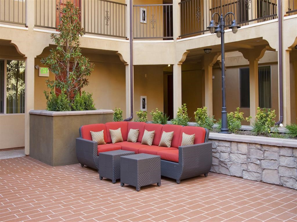 Courtyard Patio With Ample Sitting at The Verandas, California