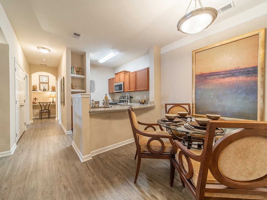 Elegant Dining Space at Rose Heights Apartments, Raleigh