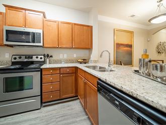 Fully Equipped Kitchen at Rose Heights Apartments, Raleigh - Photo Gallery 2