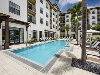 Pool Side Relaxing Area at Azul Baldwin Park, Orlando, Florida - Photo Gallery 5