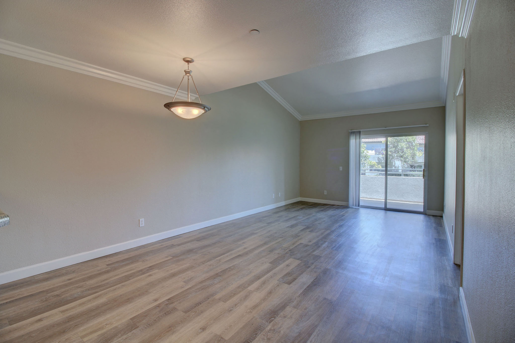 Wood style flooring at Legends at Rancho Belago, CA, 92553
