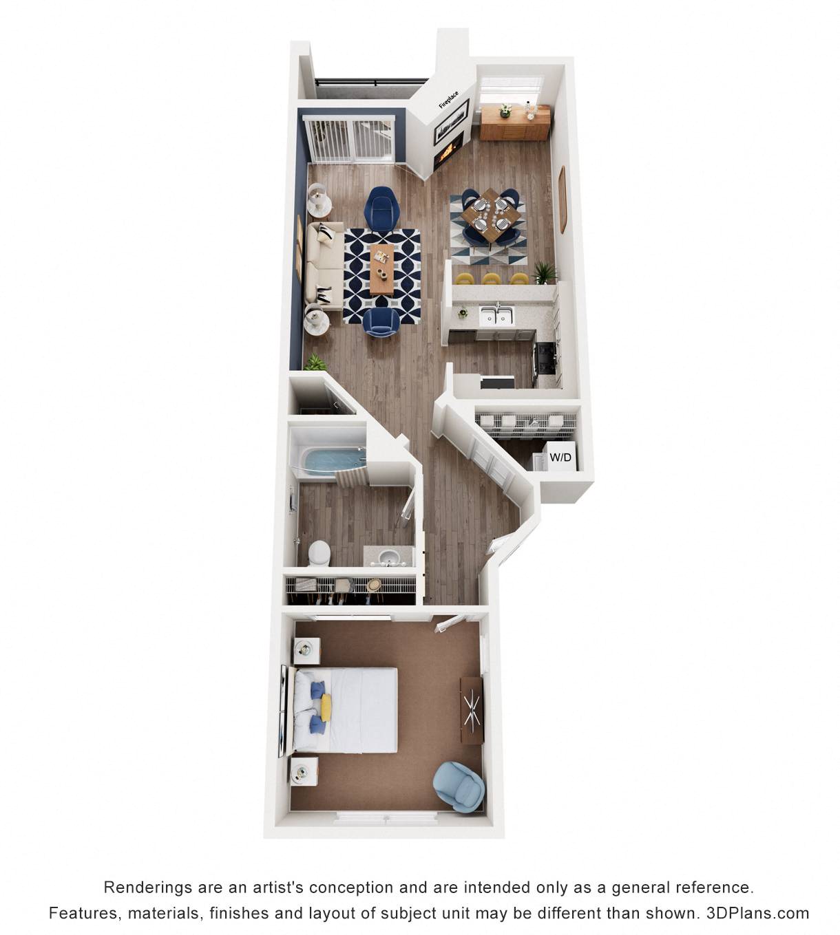 The Costa Floor Plan at Legends at Rancho Belago, Moreno Valley