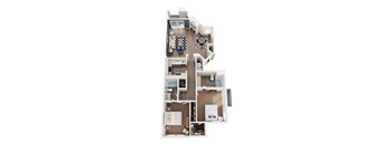 The Del Sol Floor Plan at Legends at Rancho Belago, California