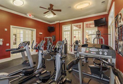 FItness center at Rose Heights apartments, 3801 Glen Verde Trail, Raleigh