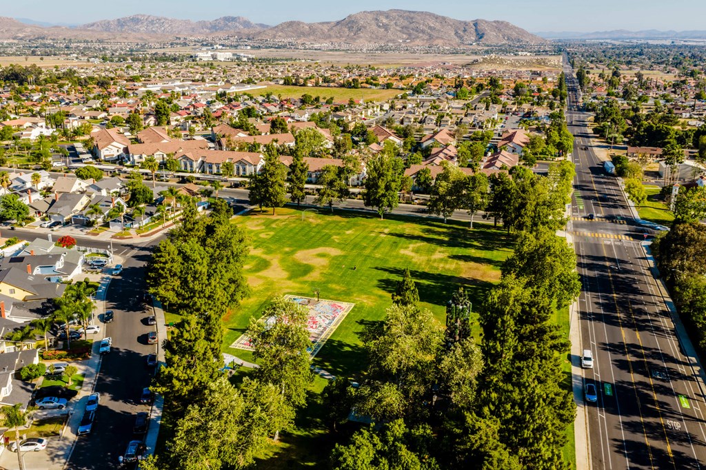 Drone Community View at Legends at Rancho Belago, Moreno Valley