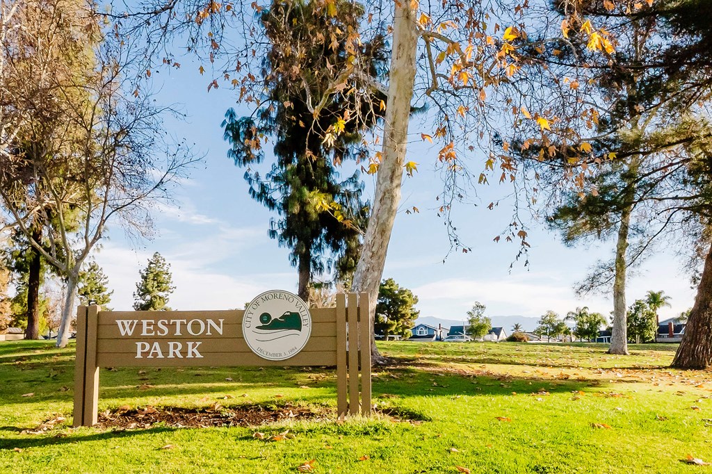 Weston Park at Legends at Rancho Belago, Moreno Valley