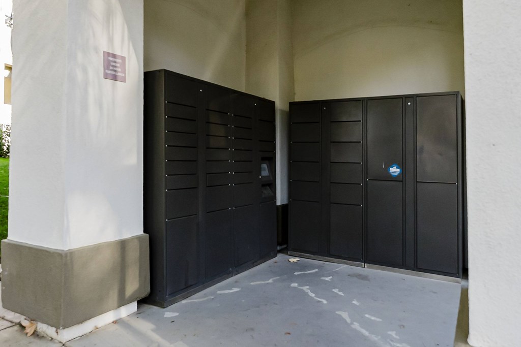 Package Lockers at Legends at Rancho Belago, Moreno Valley, CA, 92553