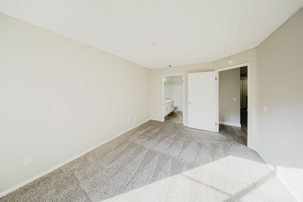 Carpeted Bedroom at Legends at Rancho Belago, California