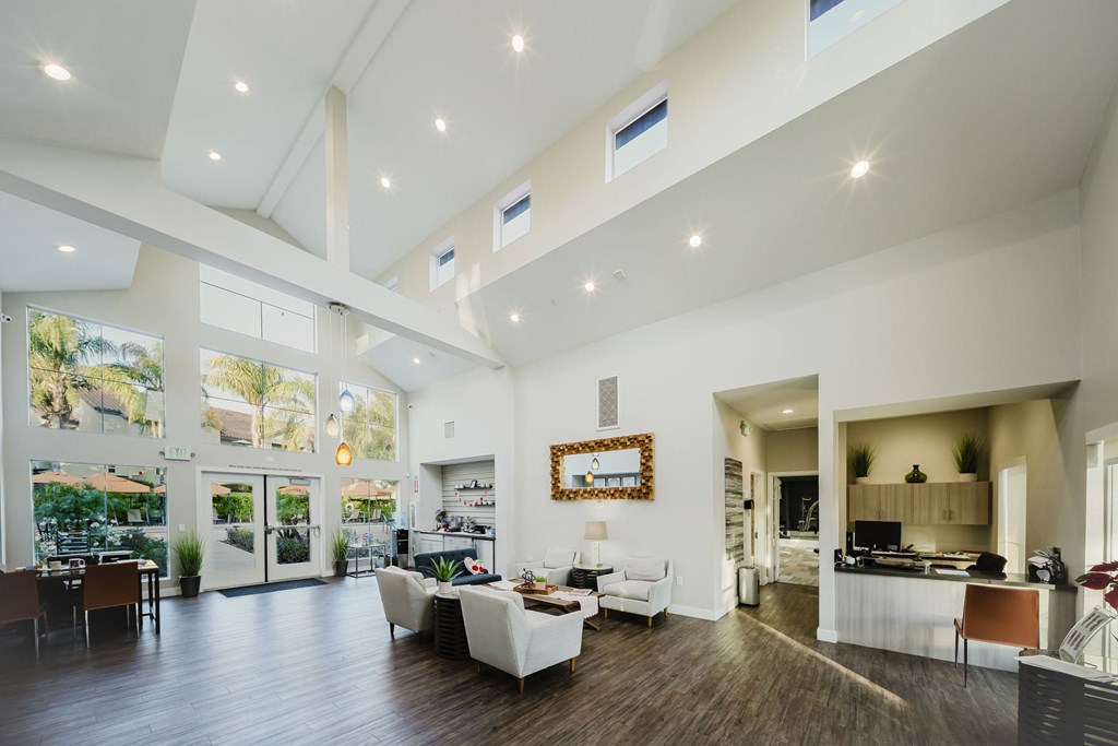 Workspace And Lounge at Legends at Rancho Belago, California