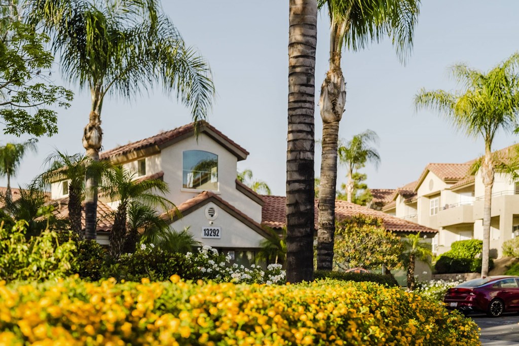Garden Area at Legends at Rancho Belago, California