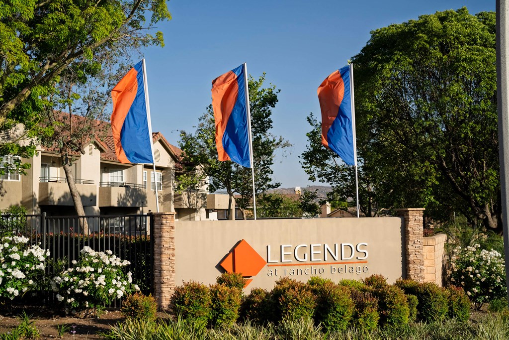 Property Signage at Legends at Rancho Belago, Moreno Valley, CA, 92553