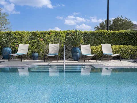 Pool And Sundecks at Azul Baldwin Park, Orlando, FL, 32814