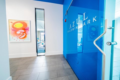 Entrance at Azul Baldwin Park, Orlando, FL