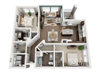Graham Floor Plan Graham Floor Plan at Linden on the GreeneWay, Florida, 32824