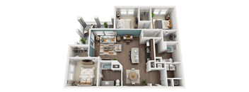 Fillmore Floor Plan at Linden on the GreeneWay, Orlando, 32824
