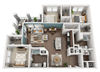 Fillmore Floor Plan Fillmore Floor Plan at Linden on the GreeneWay, Orlando, 32824