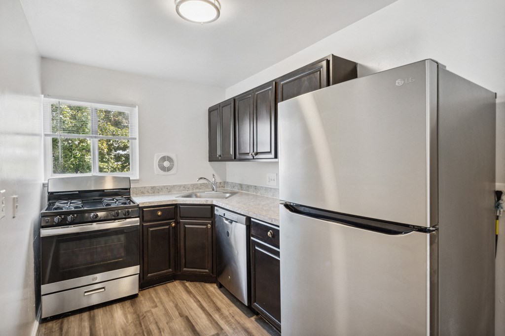 Kitchen With Stainless Steel Appliances