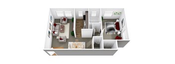 Park 1 Bedroom South Pointe