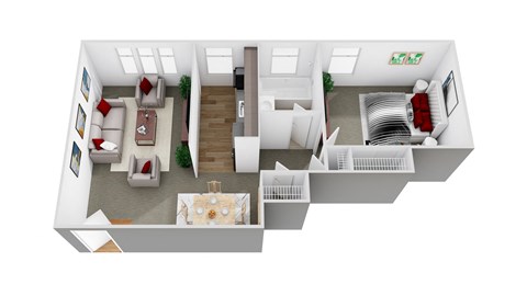 Terrace 1 Bedroom South Pointe