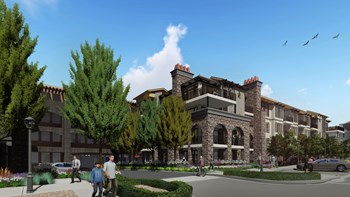 Elegant Exterior View Elegant Exterior View at Element 79 at Town Center, El Dorado Hills, CA, 95762 - Photo Gallery 4