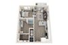 A5A Floor Plan A5A Floor Plan at 26 at City Point Apartments, The Spanos Corporation, North Richland Hills, Texas