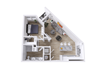 A2 Floor Plan A2 Floor Plan at Avidity Apartments, 2211 Amble Way, Land O' Lakes