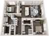B1 Floor Plan B1 Floor Plan at Axio at Carillon, Florida