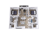 B1 Floor Plan B1 Floor Plan at Avidity Apartments, Land O' Lakes, Florida