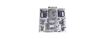 B1 floor plan image at Mira at Palmer Ranch, Sarasota FL