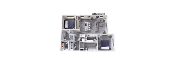 B2 floor plan image at Mira at Palmer Ranch, Sarasota FL