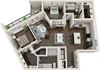 B7 Floor Plan B7 Floor Plan at Axio at Carillon, Florida