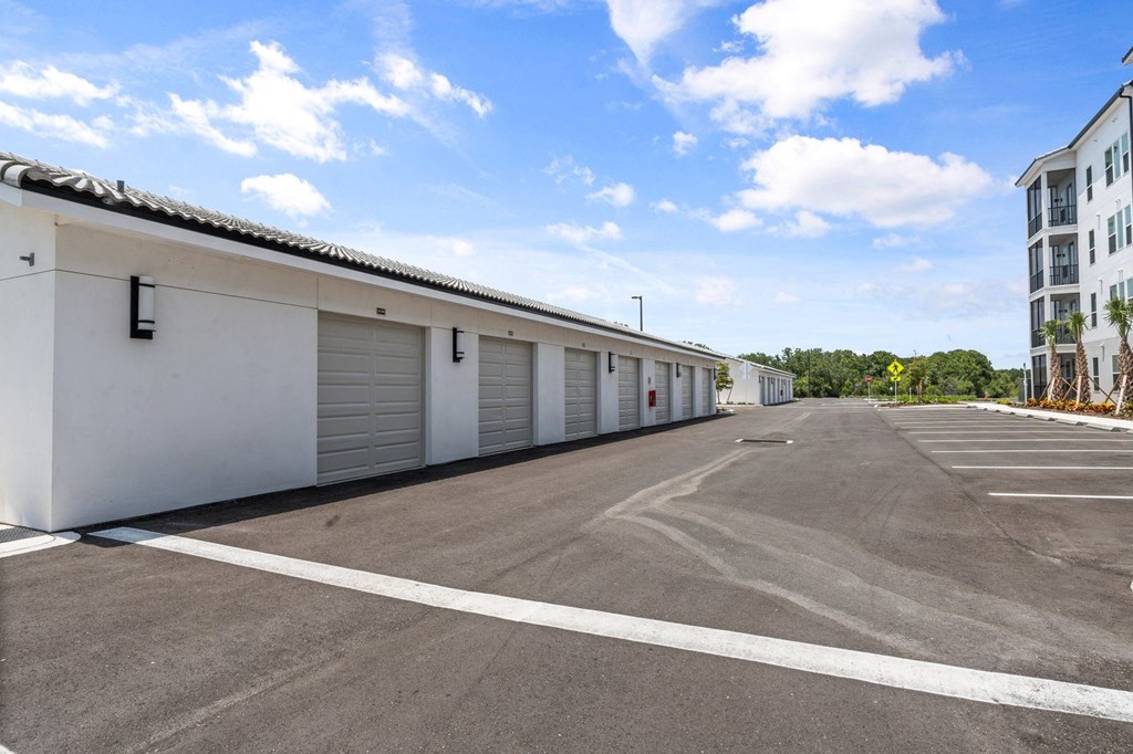 rentable private garages and parking at Mira at Palmer Ranch