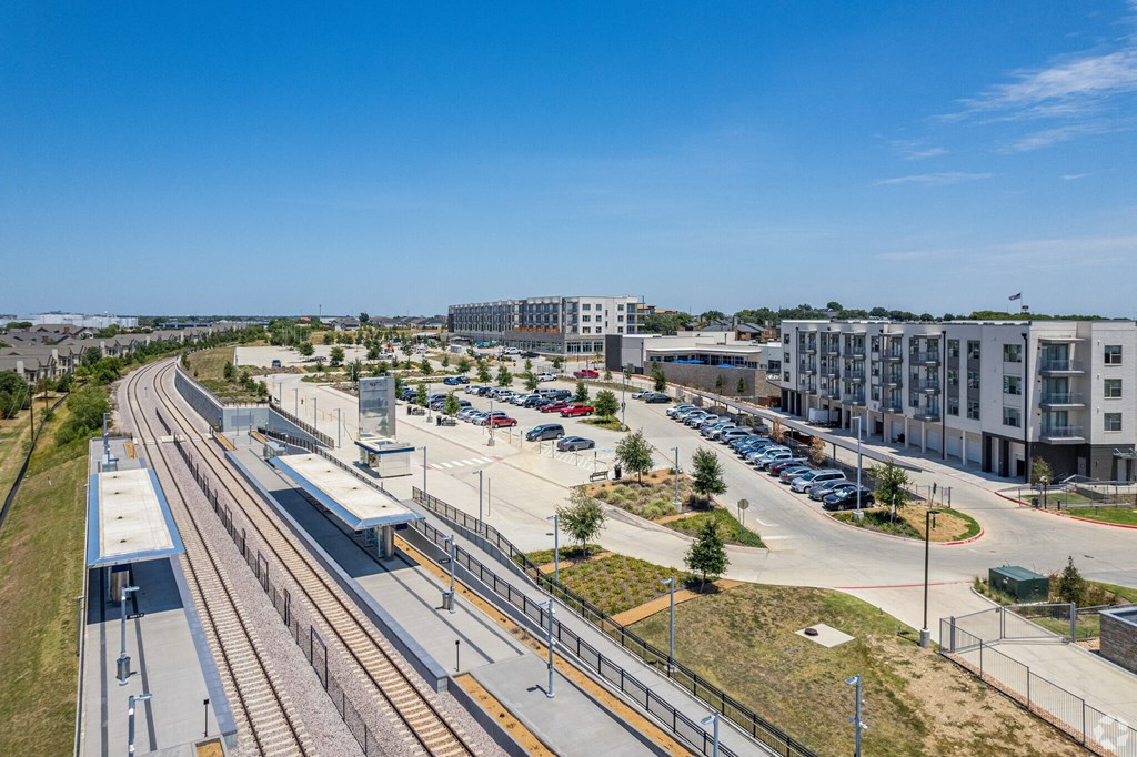 Ironcrest located next to Texrail station for public transportation