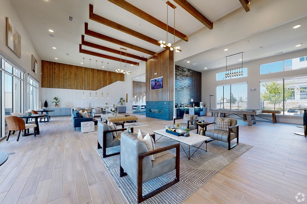 Ironcrest apartments resident community  clubhouse area