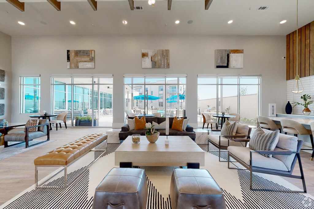 resident lounge area clubhouse Ironcrest