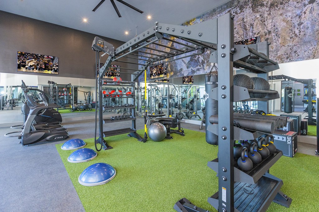 Zeta 24 Hour Athletic Center at Zeta Luxury Apartments in Sacramento, CA