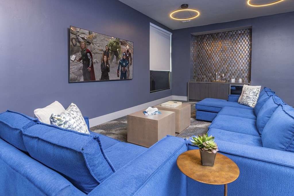 Media Lounge with comfortable seating