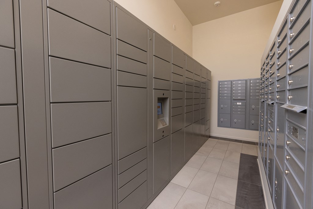 parcel lockers at Element 12 in Henderson Nevada