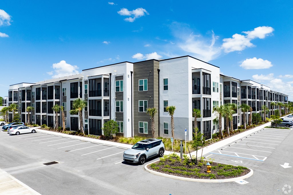 Parking Lot In Front at Mira at Palmer Ranch, Sarasota, FL, 34238