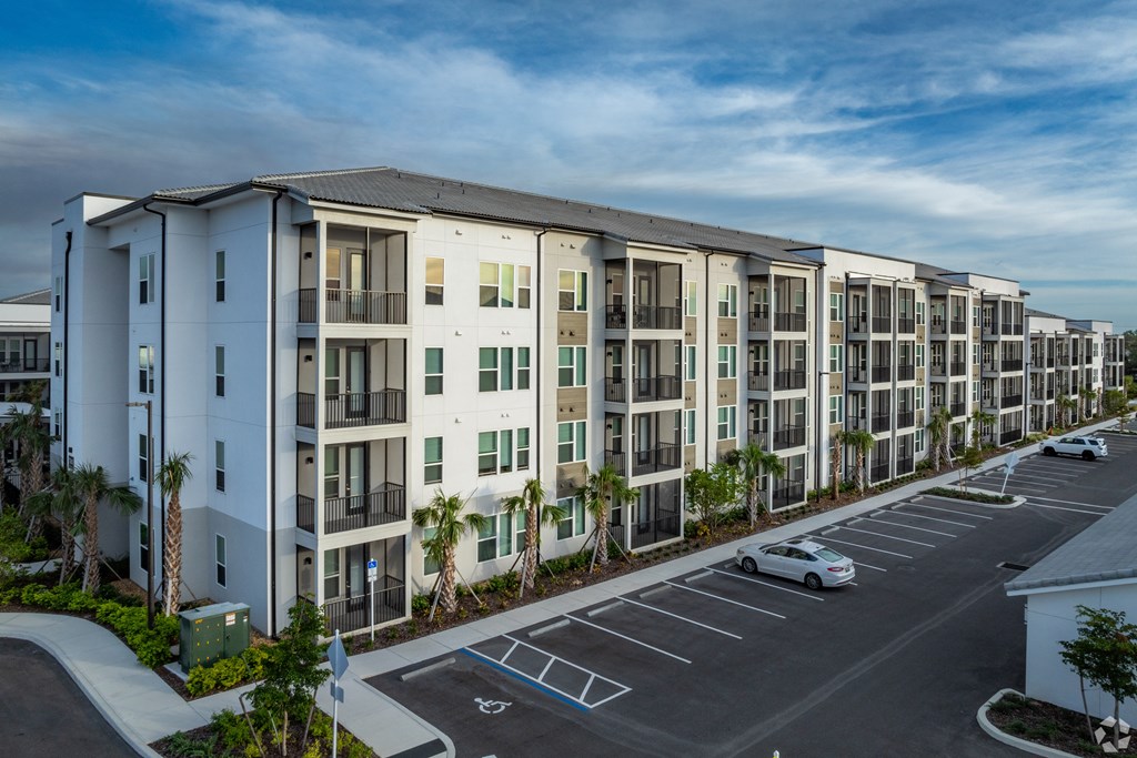 Apartment Building Exterior at Mira at Palmer Ranch, Sarasota, FL, 34238