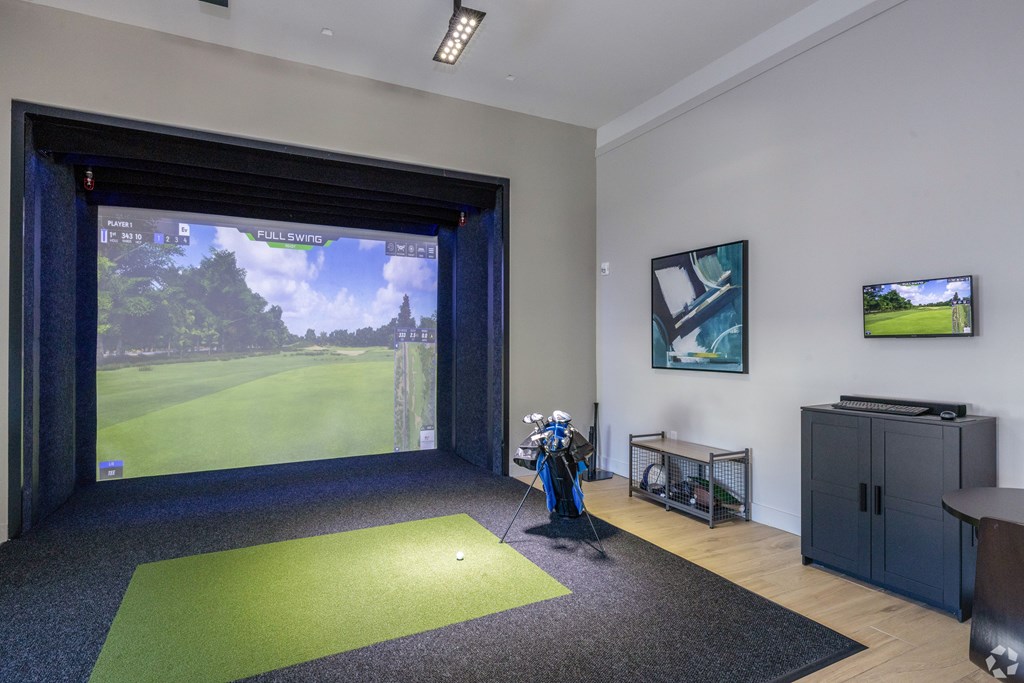 Multisport Simulator Room at Mira at Palmer Ranch, Florida, 34238