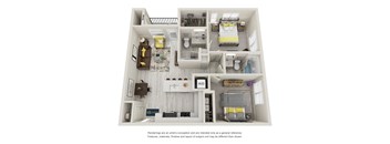 3-D Floor Plan B3 Solasta at Solasta, Sacramento, 95831