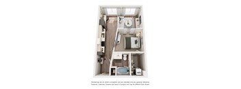 A1_2 Floorplan at Avela Luxury Apartments, Henderson