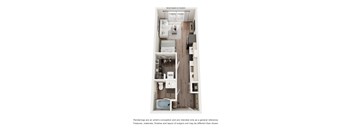 S1 Floorplan at Avela Luxury Apartments, Henderson, NV, 89011
