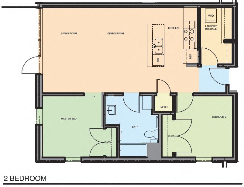 2 Bedroom
