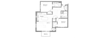2 Bedroom - K