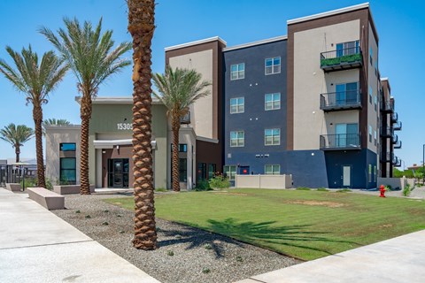 Exterior of Calypso at Ballpark Village in Goodyear, AZ