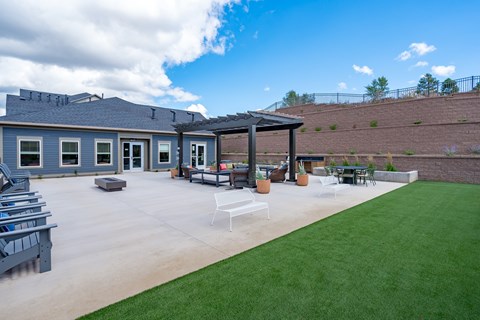 Outdoor patio Exterior Clubhouse